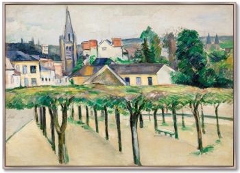 Постер Place de village 105X75 CM