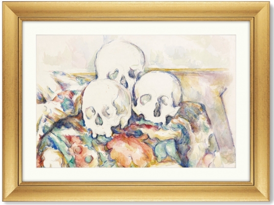 Постер The Three Skulls 81X61 CM 1