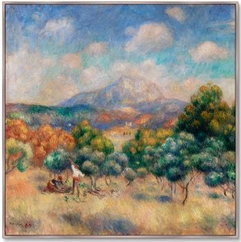 Постер Mount of Sainte-Victoire 105X105 CM