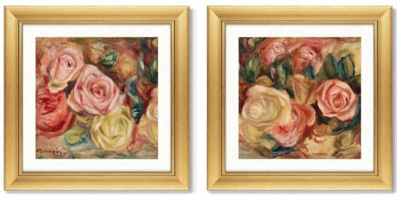 Диптих Roses 61X61 / 61X61 CM 1