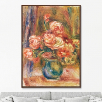 Постер Vase of Roses 75X105 CM