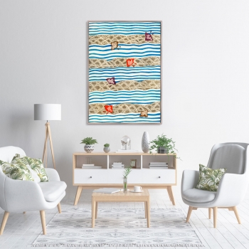 Постер Fishes 75X105 CM