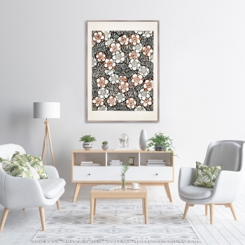 Постер Floral pattern II 75X105 CM