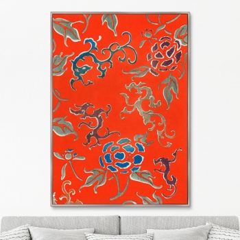 Постер Floral pattern 75X105 CM