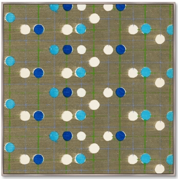Постер Vintage print of Japanese textile 105X105 CM