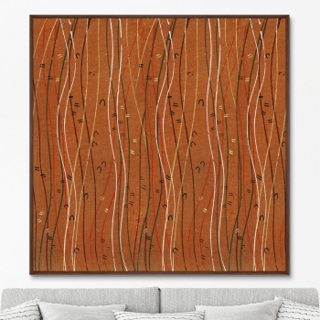 Постер Vintage print of Japanese textile 105X105 CM