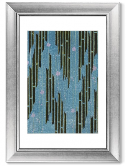 Диптих Vintage print of Japanese textile 51X71 / 51X71 CM 3