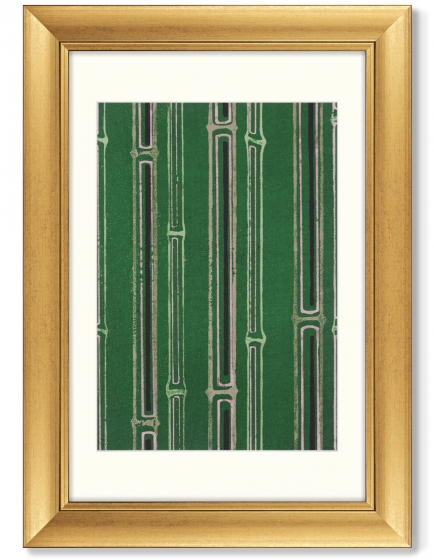 Диптих Vintage print of Japanese textile 51X71 / 51X71 CM 4