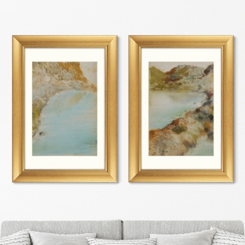 Диптих  Rocky coast 51X71 / 51X71 CM