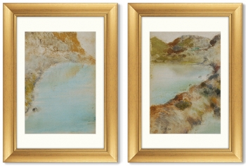 Диптих  Rocky coast 51X71 / 51X71 CM