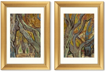 Диптих The Large Plane Trees 51X71 / 51X71 CM