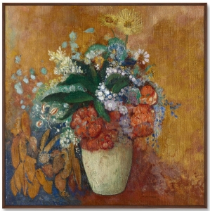Постер Vase of Flowers 105X105 CM