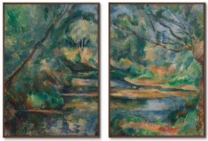 Диптих The Brook 75X105 / 75X105 CM