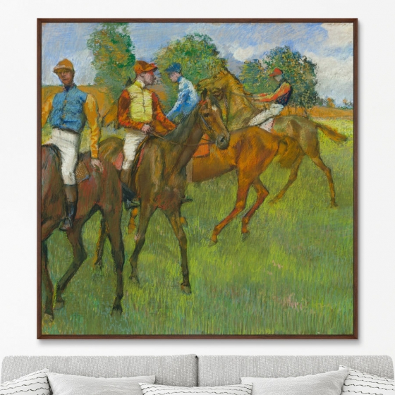 Постер Before the Race 105X105 CM 2