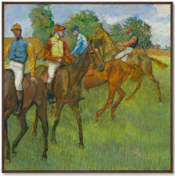 Постер Before the Race 105X105 CM
