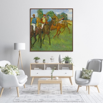 Постер Before the Race 105X105 CM