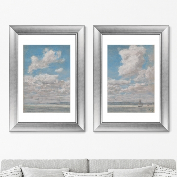 Диптих Seascape with Open Sky 51X71 / 51X71 CM