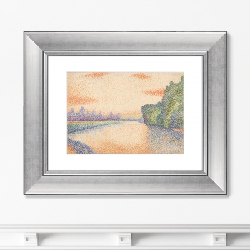 Постер The Banks of the Marne at Dawn 51X41 CM