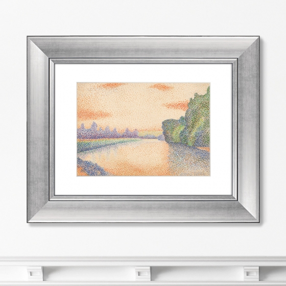 Постер The Banks of the Marne at Dawn 51X41 CM 2
