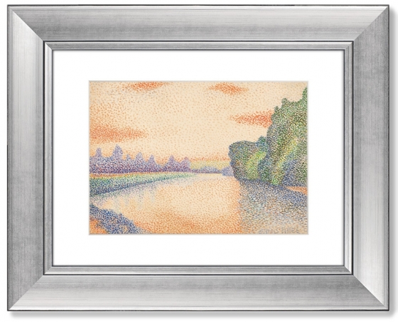 Постер The Banks of the Marne at Dawn 51X41 CM 1