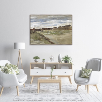 Постер Bleachery at Scheveningen 105X75 CM