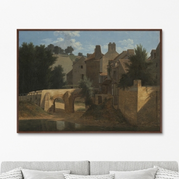 Постер View in the Ile-de-France 105X75 CM