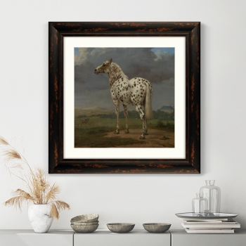 Постер The Piebald Horse 61X61 CM