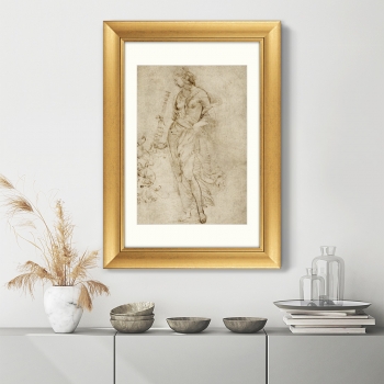 Постер Female Figure with a Tibia 51X71 CM