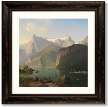 Диптих Fjord landscape 61X61 / 61X61 CM 