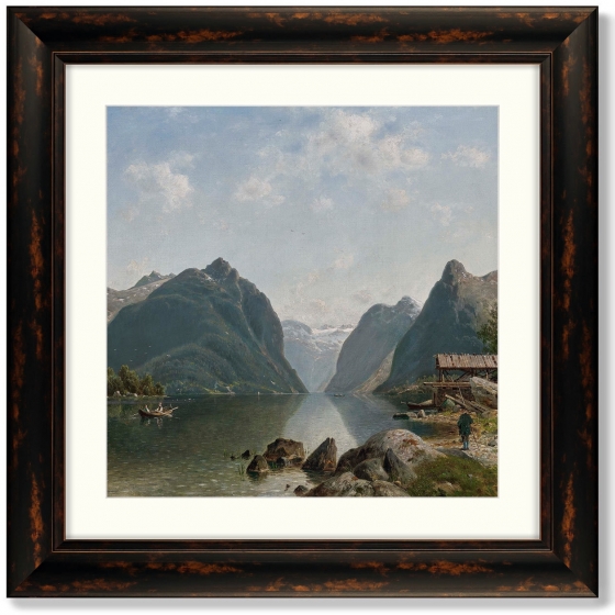 Диптих Fjord landscape 61X61 / 61X61 CM  4