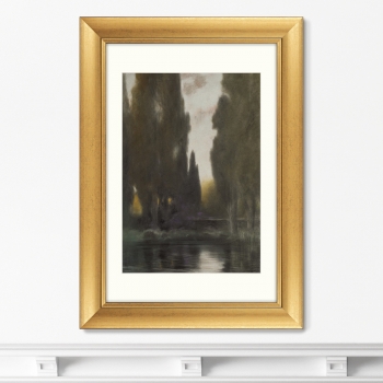 Постер In the Pontine Marshes 51X71 CM