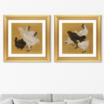 Диптих Silkies 61X61 / 61X61 CM