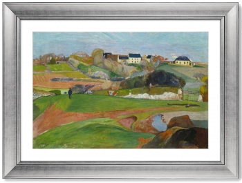 Постер Landschaft bei Le Pouldu 81X61 CM