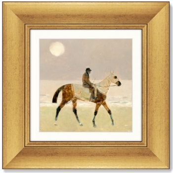 Диптих Riders on the Beach 36X36 / 36X36 CM