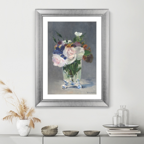 Постер Flowers in a Crystal Vase 61X81 CM 3