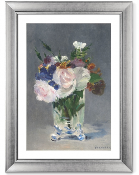 Постер Flowers in a Crystal Vase 61X81 CM 1