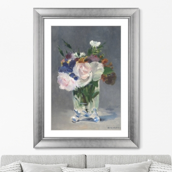 Постер Flowers in a Crystal Vase 61X81 CM
