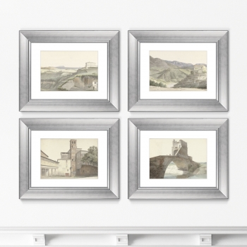 Постеры The Ponte Salario near Rome 51X41 / 51X41 / 51X41 / 51X41 CM