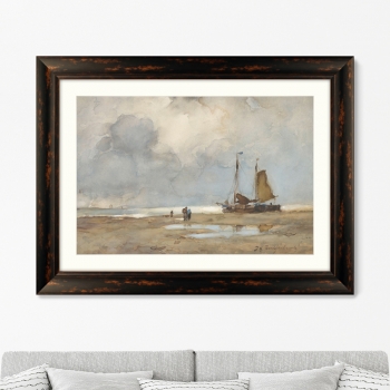 Постер View on the Beach 81X61 CM