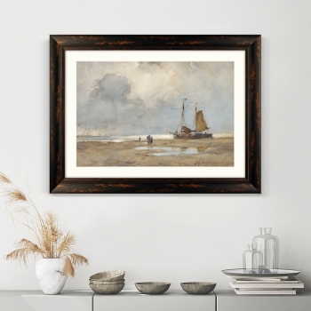 Постер View on the Beach 81X61 CM