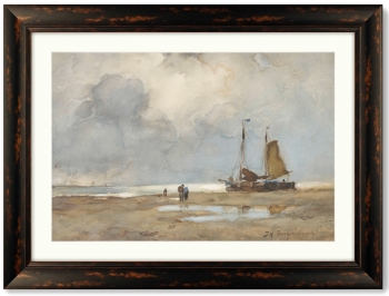 Постер View on the Beach 81X61 CM