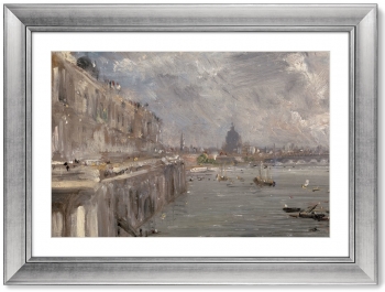 Постер House Terrace from Waterloo Bridge 81X61 CM