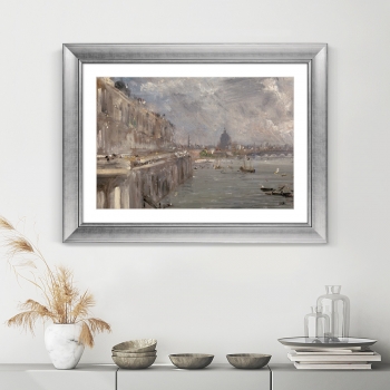 Постер House Terrace from Waterloo Bridge 81X61 CM