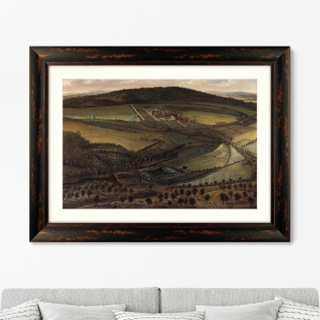 Постер North Prospect of Hampton Court 81X61 CM
