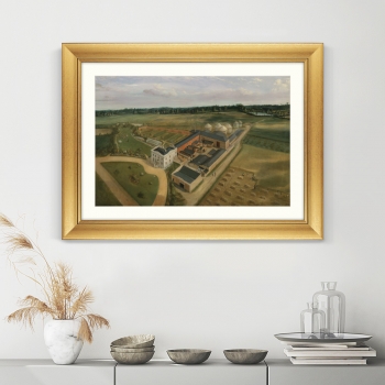 Постер Tiptree Hall and Farm Essex 81X61 CM
