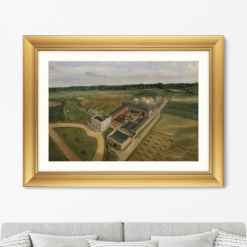 Постер Tiptree Hall and Farm Essex 81X61 CM