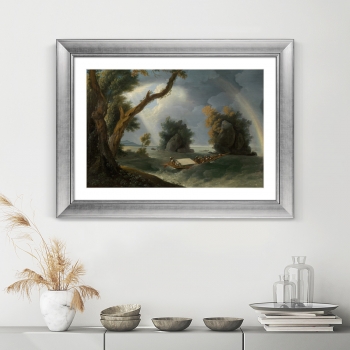 Постер Storm near the Col-gon Rocks 81X61 CM