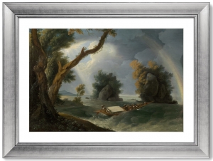 Постер Storm near the Col-gon Rocks 81X61 CM