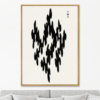 Репродукция картины Yatsuo no tsubaki IV 75X105 CM