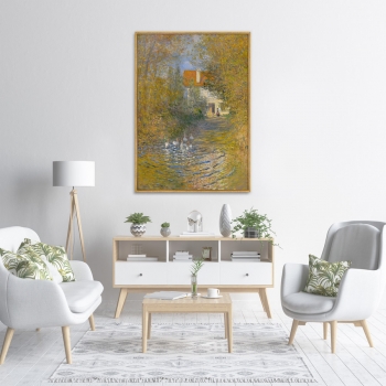 Репродукция картины The Geese 75X105 CM